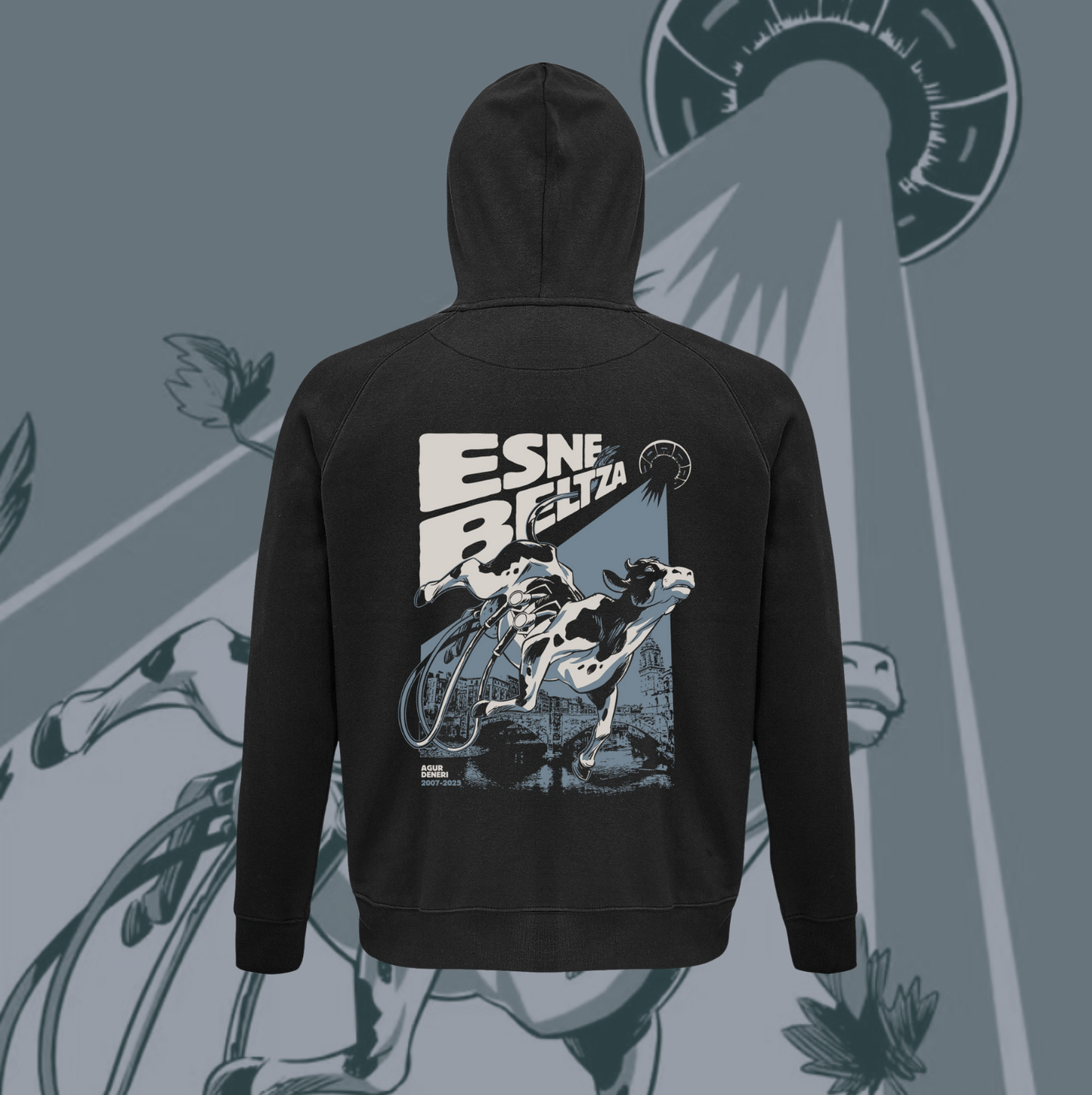 Esne Beltza · Sudadera · Agur Deneri